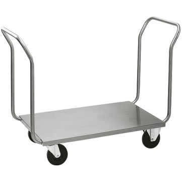 Carrello porta valigie e carichi pesanti con 2 manici cap. massima 200 kg