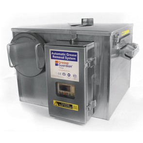 Separatore di grasso automatico con timer, portata 0,95 litri/ secondo