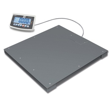 Bilancia da pavimento, portata massima 1500 kg, divisione 500 g