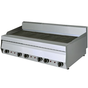 Griglia ad acqua elettrica da banco, 3 zone di grigliatura