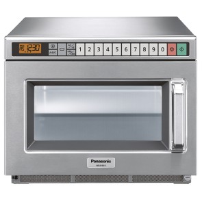Forno a microonde, panasonic capacità 18 litri/gn 1/1, massimo 2100 watt.