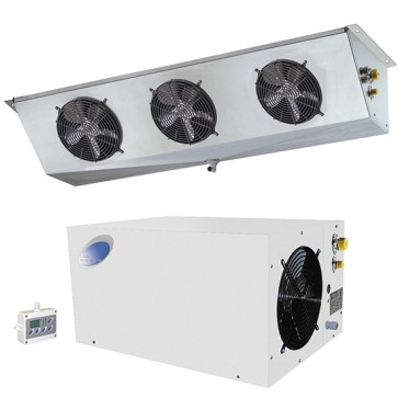 Gruppo split a pavimento, per celle di refrigerazione temp +2°c/+10°c, per 32 m³