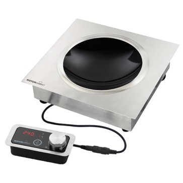 Piano di cottura a induzione ad incasso, 1 piastra da 3,5 kW
