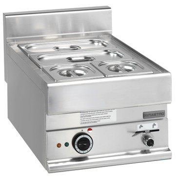 bagnomaria elettrico da banco, 1 vasca GN h=150 mm
