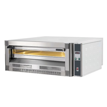 Forno pizza a gas da 1 camera per 9 pizze d 33cm, elettronico