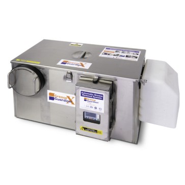 Separatore di grasso automatico con timer, portata 0,95 litri/ secondo