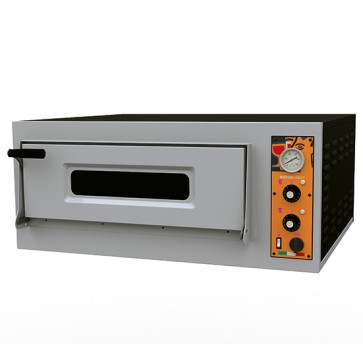 Forno pizza elettrico da 4 pizze ø32 cm, controllo meccanico