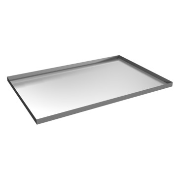 Teglia inox 600x400x12 mm. per forno cod. 5699TD