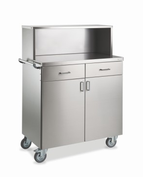 Mobile di servizio da esterno con base rinforzata