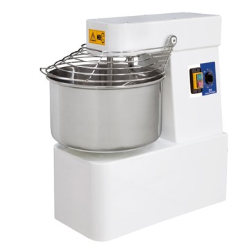 impastatrice a spirale, 8 kg/10 litri, 1 velocità, con timer