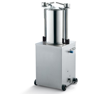 Insaccatrice vert idra, cap 25lt, cilindro larghezza=460