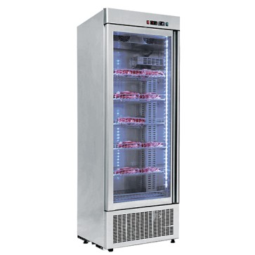 Armadio frigorifero statico con controllo umidità 600 lt.per conservazione carni e frollatra, temp