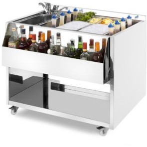 Cocktail station mm 1000x700x830 h