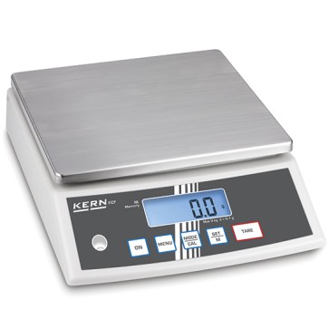 bilancia da banco in acciaio inox, portata massima 30 kg, divisione 1 g