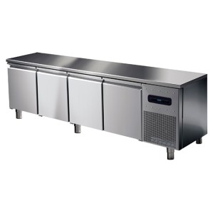 Tavolo congelatore 4 porte gn 1/1  temperatura - 10 - 22 c con hccp  sistema di allarme