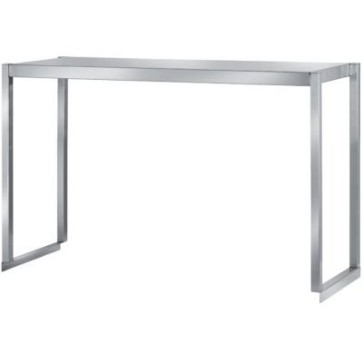 Supporto piatti per tavoli con 1 ripiano di appoggio mm1400x350x600h
