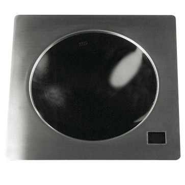 Wok a induzione da incasso 5 Kw.